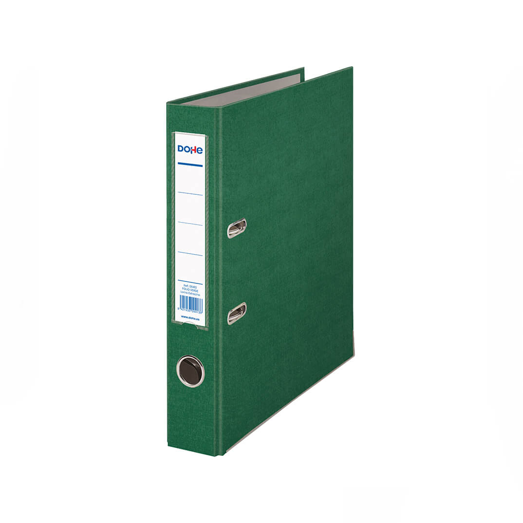 Archivador palanca Dohe Folio estrecho verde