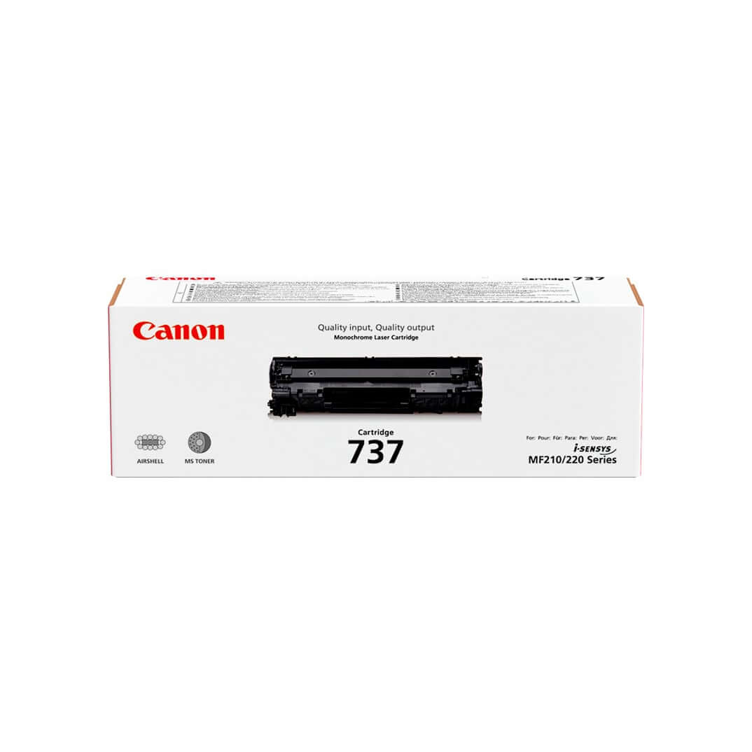 Tóner Canon crg737 negre 2400 pàgines