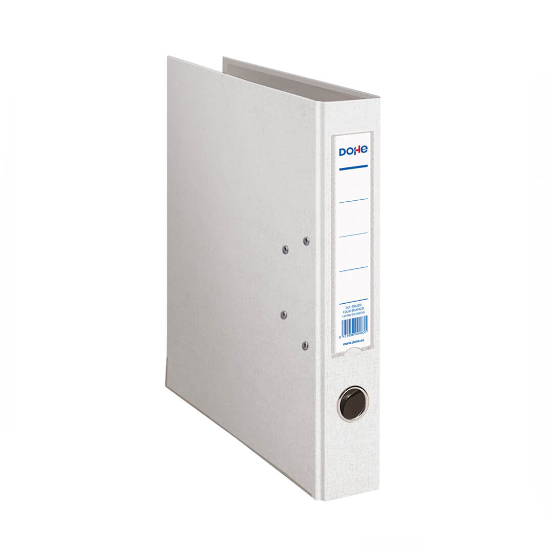 Archivador palanca Dohe Folio estrecho blanco