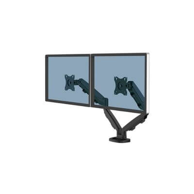 Braç per a monitor doble Eppa Negro Fellowes