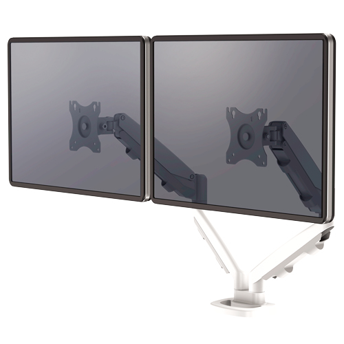 Braç per a monitor doble Eppa Blanc Fellowes