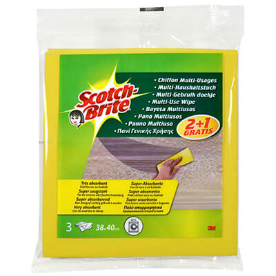 Bayeta multiuso Scotch-Brite® paquete 2+1