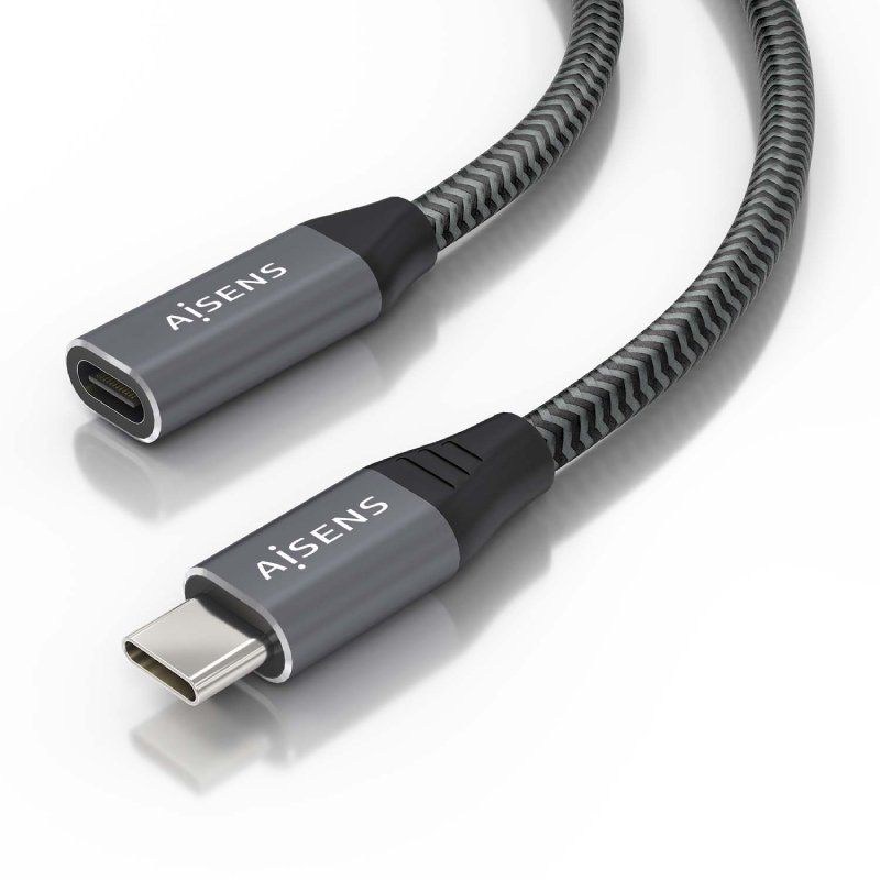Cable alargador USB-C macho/hembra 3.2 2m Aisens