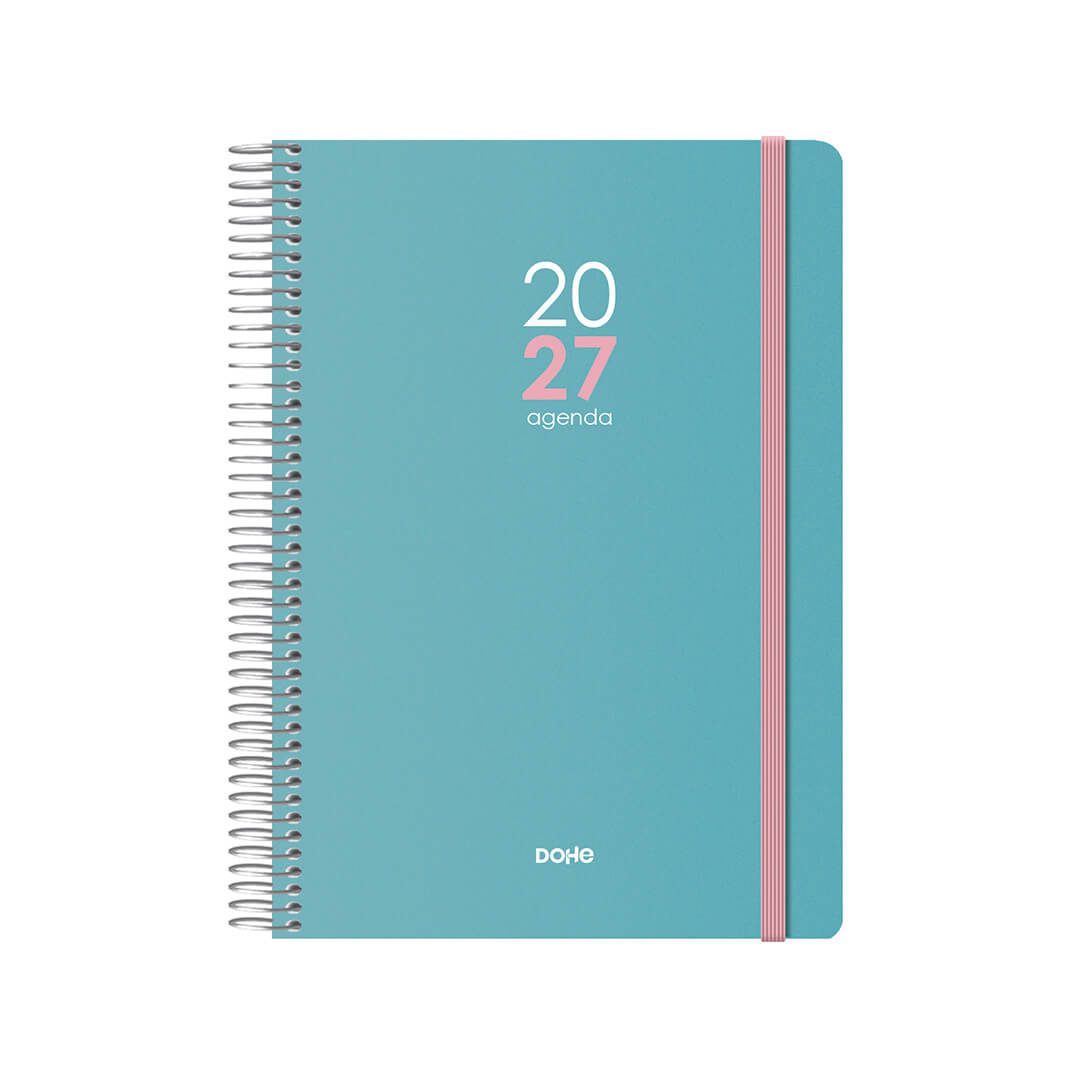 Agenda Dohe "Memphis" D/P Cast 15x21 azul