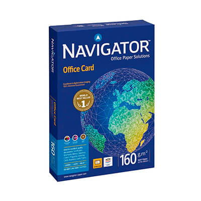 Paquet 250 fulls paper Navigator A4 160gr