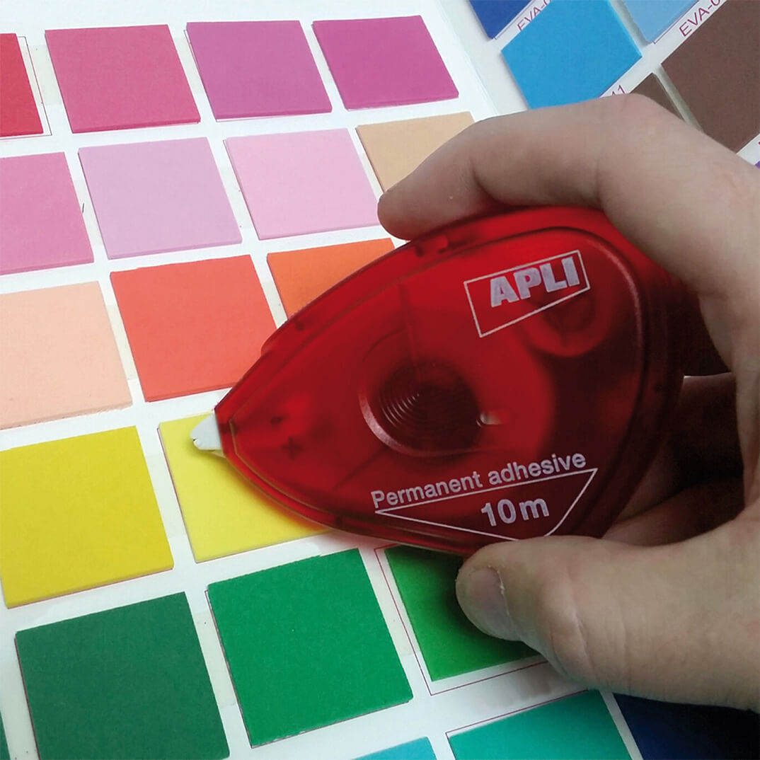 Aplicador adhesiu Apli doble cara 8 mm x 10 m