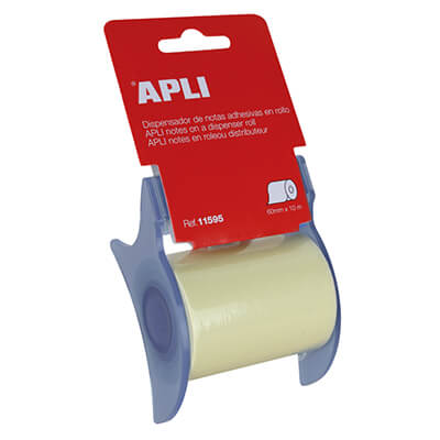 Nota adhesiva Apli en rotlle 60mmx10metres