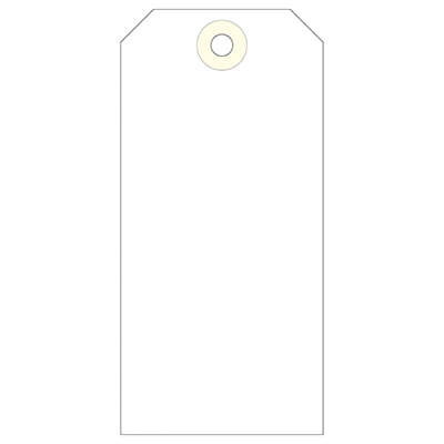 Caixa de 1000 etiquetes amb volandera 120x57mm