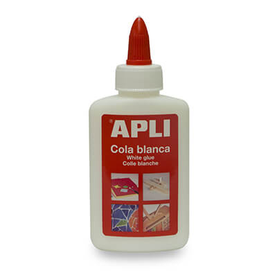Bote de cola blanca Apli 100g