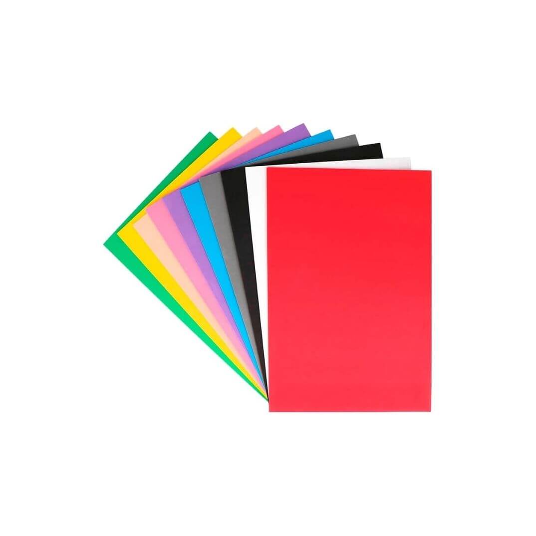 Goma EVA multicolor 600 x 400 mm 10 hojas