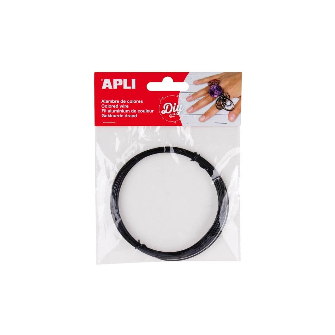 Filferro negre Apli 1,5 mm x 5 m
