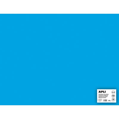 Cartolina 50x65 170g blau cel (pack 25)