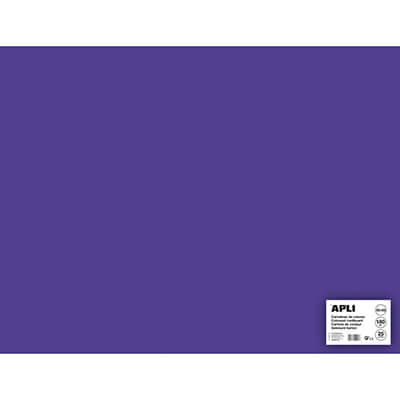 Cartolina 50x65 170g morat (pack 25)