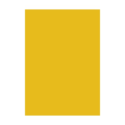 Cartulina 50x65 170g groc or (pack 25)