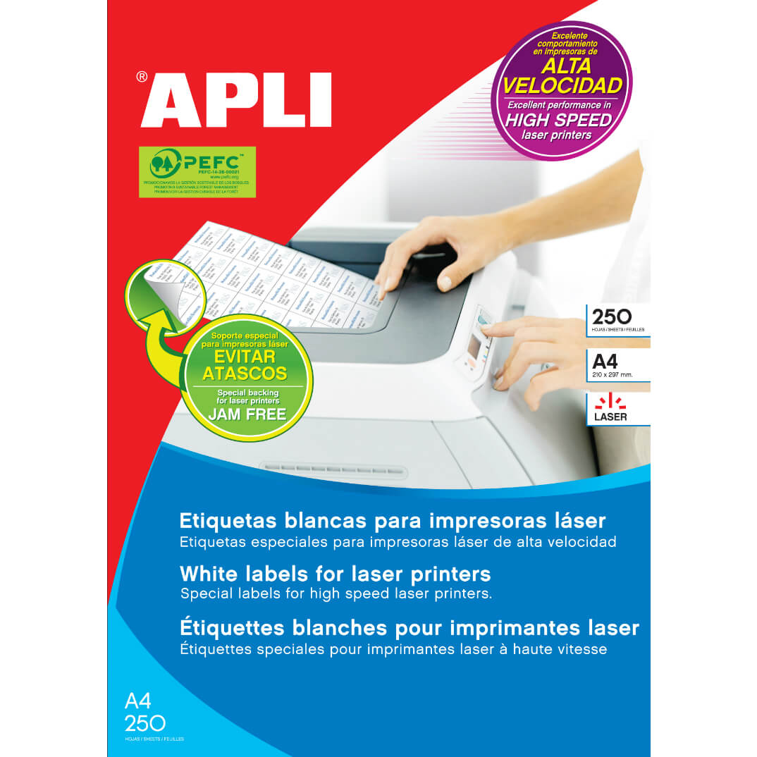 Etiquetas adhesivas Apli 97x42,4mm