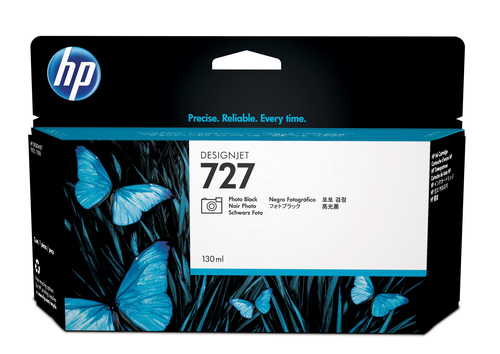 HP cartucho DesignJet nº 727 negro foto 130ml