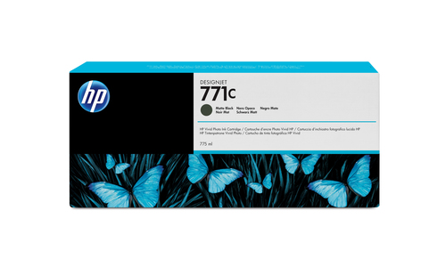 Cartutx de tinta original HP 771C negre mate