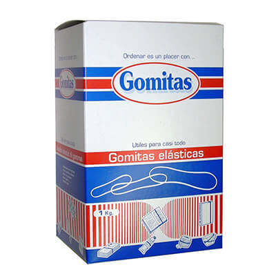 Bandas elásticas 9cmx3mm de ancho (1kg)