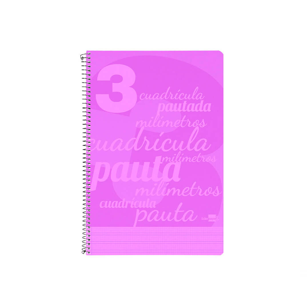 Quadern espiral Foli pautaguia c3 tapa plàstic