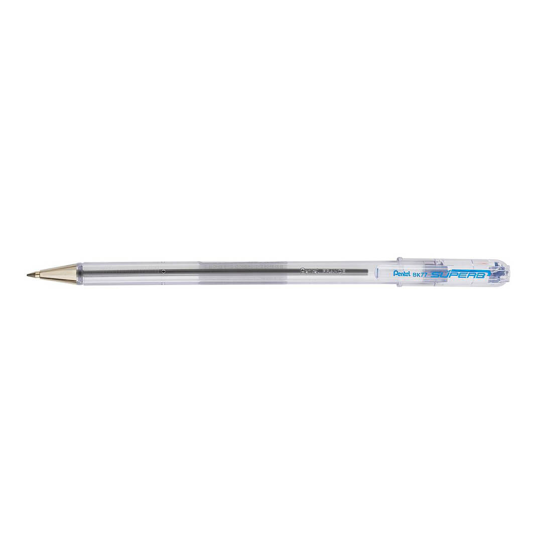 Bolígrafo Pentel punta fina azul