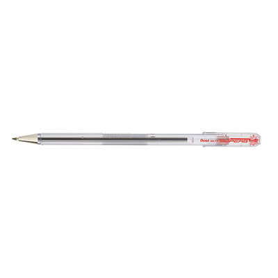 Bolígrafo Pentel punta fina rojo