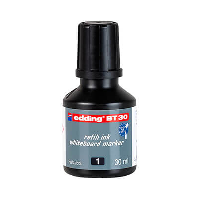 Tinta per omplir marcadors pissarra edding negre