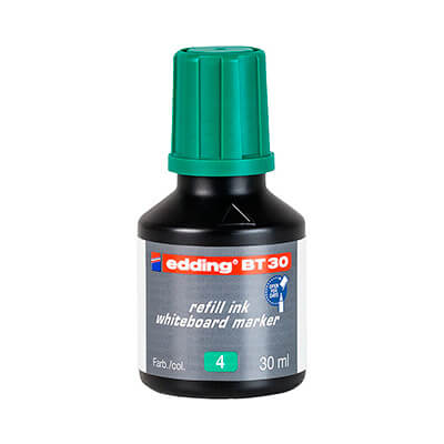 Tinta per omplir marcadors pissarra edding verd
