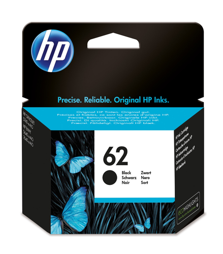 Cartutx de tinta original HP 62 negre