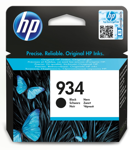 Cartutx de tinta original HP 934 negre