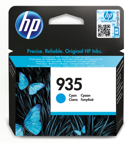Cartutx de tinta original HP 935 cian
