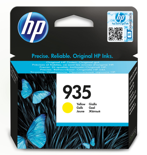 Cartutx de tinta original HP 935 groc