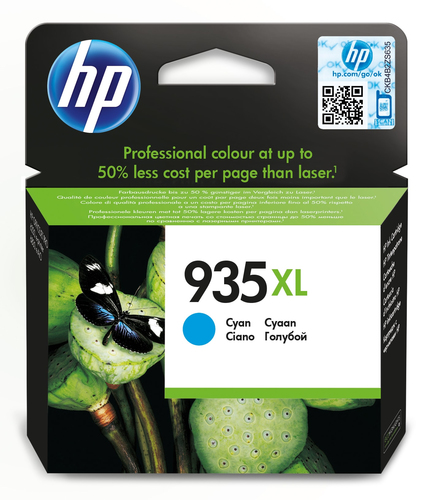 Cartucho tinta original HP 935XL cian