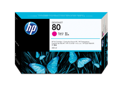 HP DesignJet 1000/1050c magenta nº80 350ml.