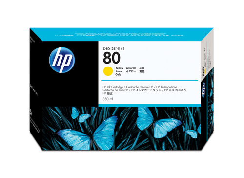 HP DesignJet 1000/1050c amarillo nº80