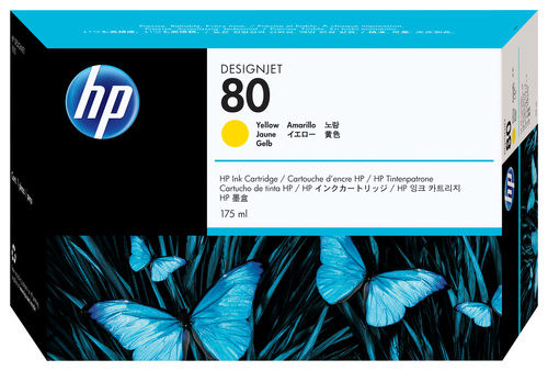 HP dj 1050c/1055cm amarillo nº80