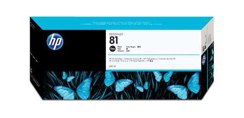 HP cartutx negre nº81 DesignJet 5000/5000ps
