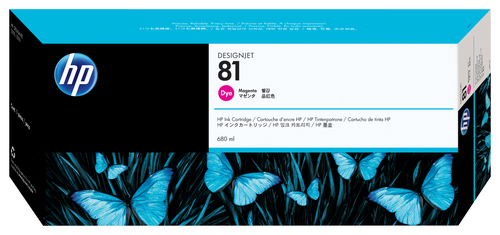 HP cartucho magenta nº81 DesignJet 5000/5000ps