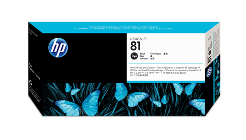 HP kit inkjet negro n81 DesignJet 5000/5000ps