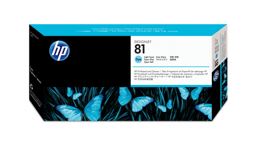 HP kit inkjet cian clar n81 DesignJet 5000/5000ps