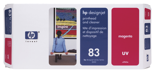 Capçal de tinta original HP 83 magenta