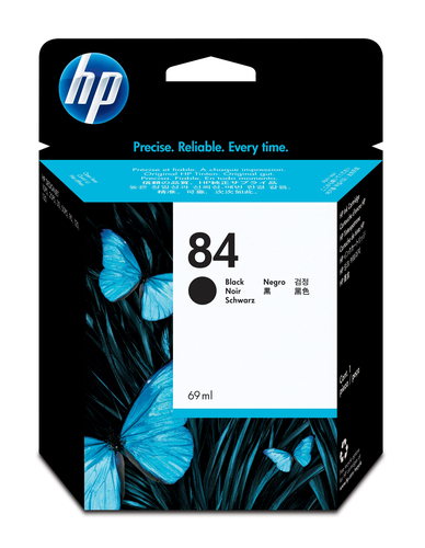 HP cartucho nº84 negro DesignJet 10ps/20ps/50 ps