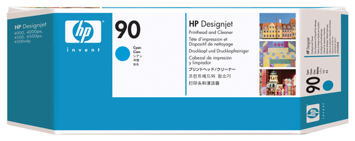 HP cabeza cian nº90 DesignJet 4000/4500