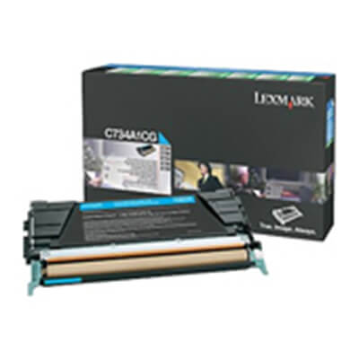 Lexmark C734 tóner cian 6.000 pag.