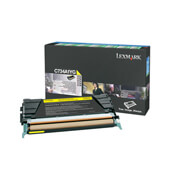 Lexmark c 734 tóner amarillo 6.000 pag.