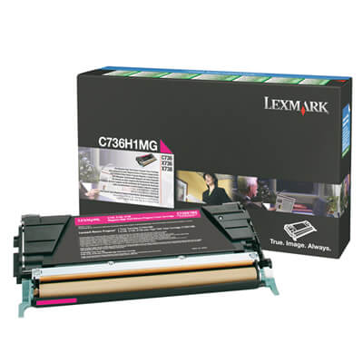 Tòner Lexmark c736 magenta alt rendiment