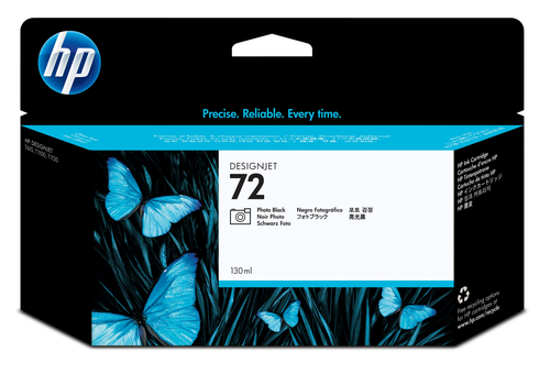 HP cartutx inkjet negre fotogràfic  n. 72