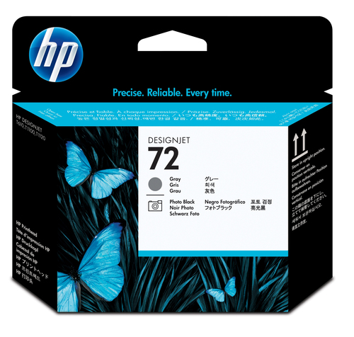 HP cabezal inyeccion tinta colores 72 t610/770