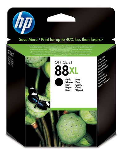 Cartucho de tinta original HP 88XL negro