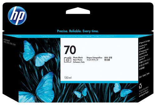 HP cartucho inkjet nº 70 negro foto / b9180