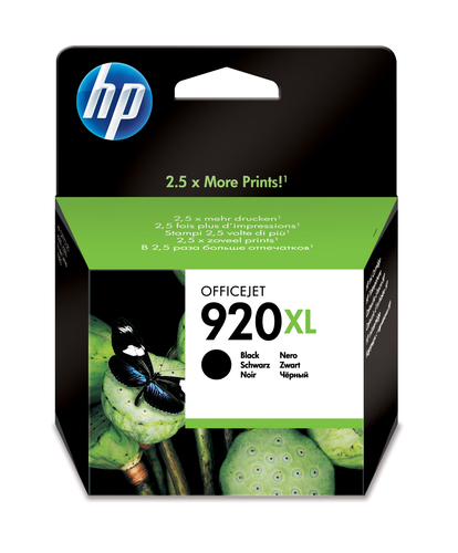Cartucho tinta original HP 920XL negro